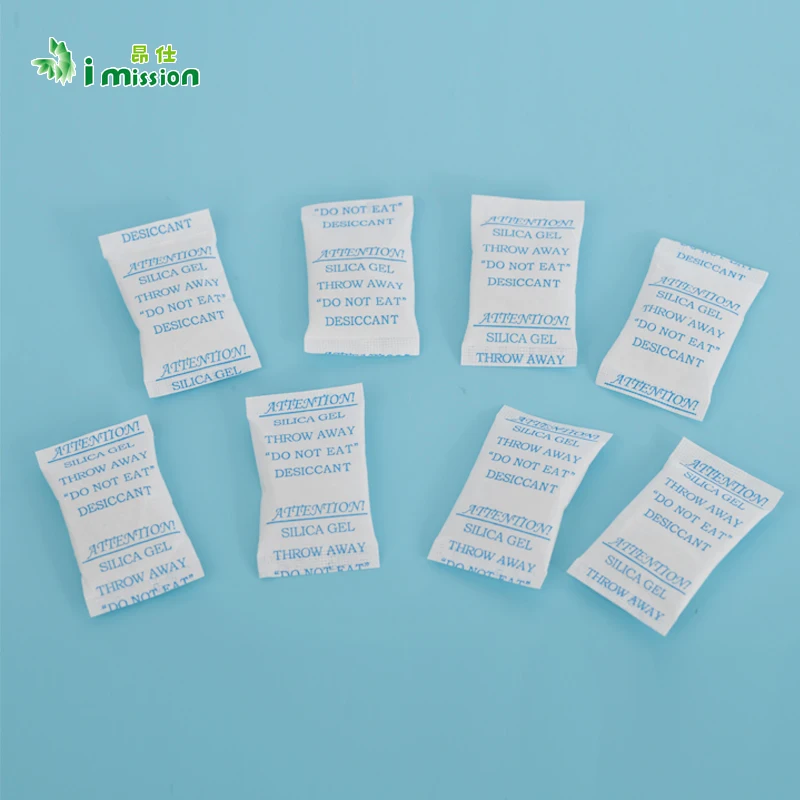 Food Grade Silica Gel Packets 1G,2G,3G,5G,10G,50G,100G,200G Silica Gel Desiccant Bags White Silica Gel