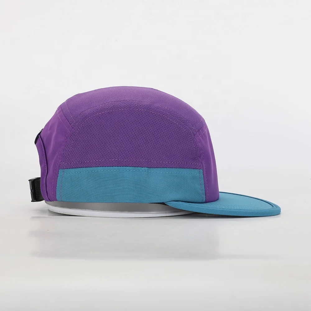 OEM Custom Design Embroidery Logo All Over Printing 5 Panel Camp Cap,Sports Running Camper Hat,Lightweight Outdoor Camping Cap