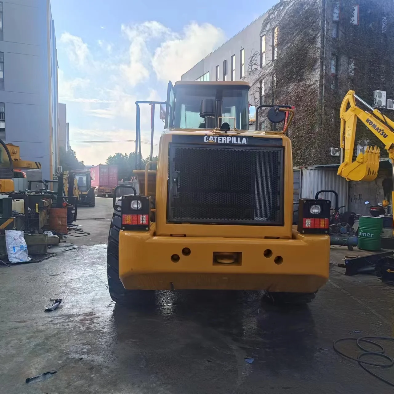 china made front loader 950h 966f 966h second hand machine 950h 966g 5 ton mini Used cat 950H wheel loader