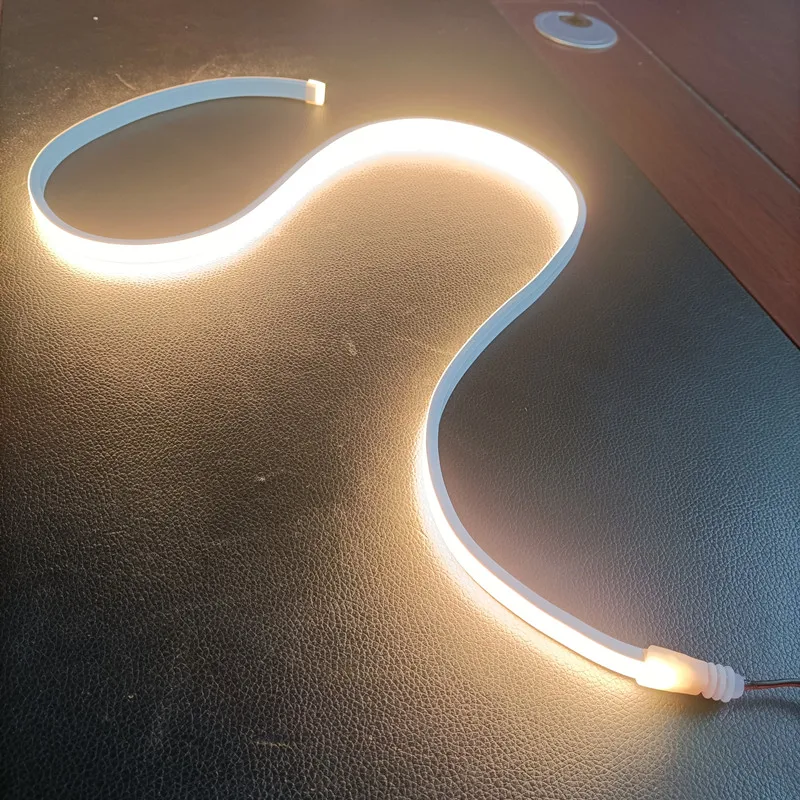 led flex neon 24v dc cob led neon strip ip68 silicone waterproof strip light led neon flex 12v for outdoor decoration