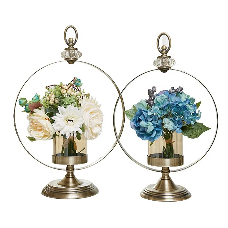 
Decorative Metal Planters Flower Pots Wholesale Customization Flower Vase 