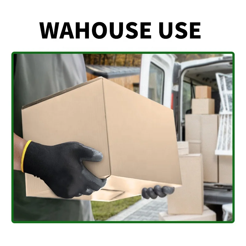 hand protective industrial safety gloves crinkle coated latex gloves manufacturer