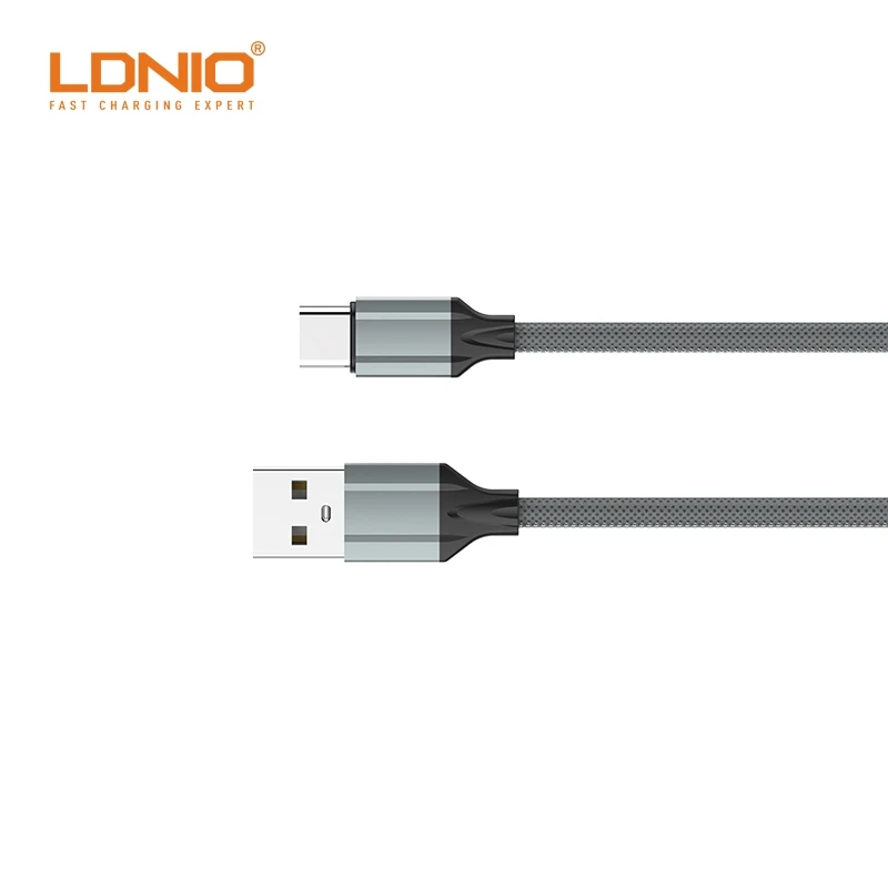 LDNIO LS441 1m Micro Iphone Тип C Usb кабель для передачи данных Синхронизация быстрое зарядное устройство зарядный мобильного телефона