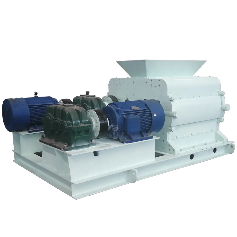 Bailing brand bentonite breaking machine roller crusher