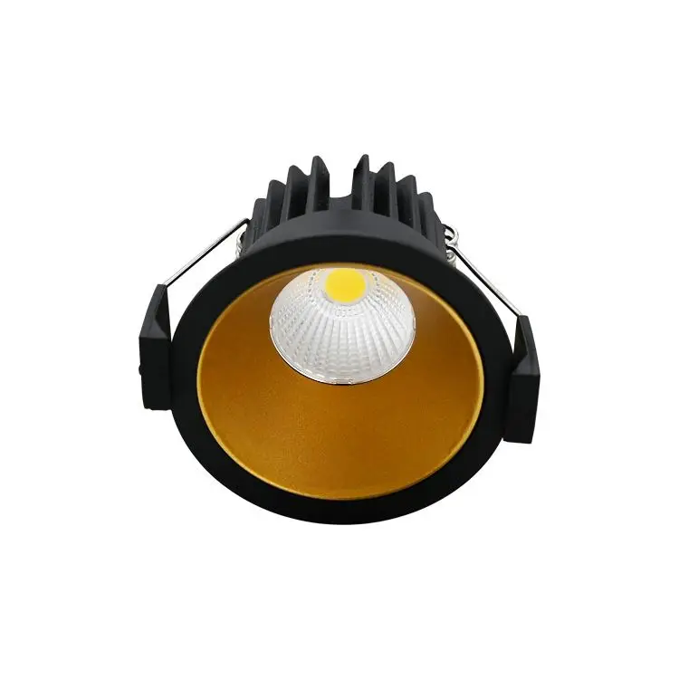 New design electrical decorative aluminum cob led downlight 10w