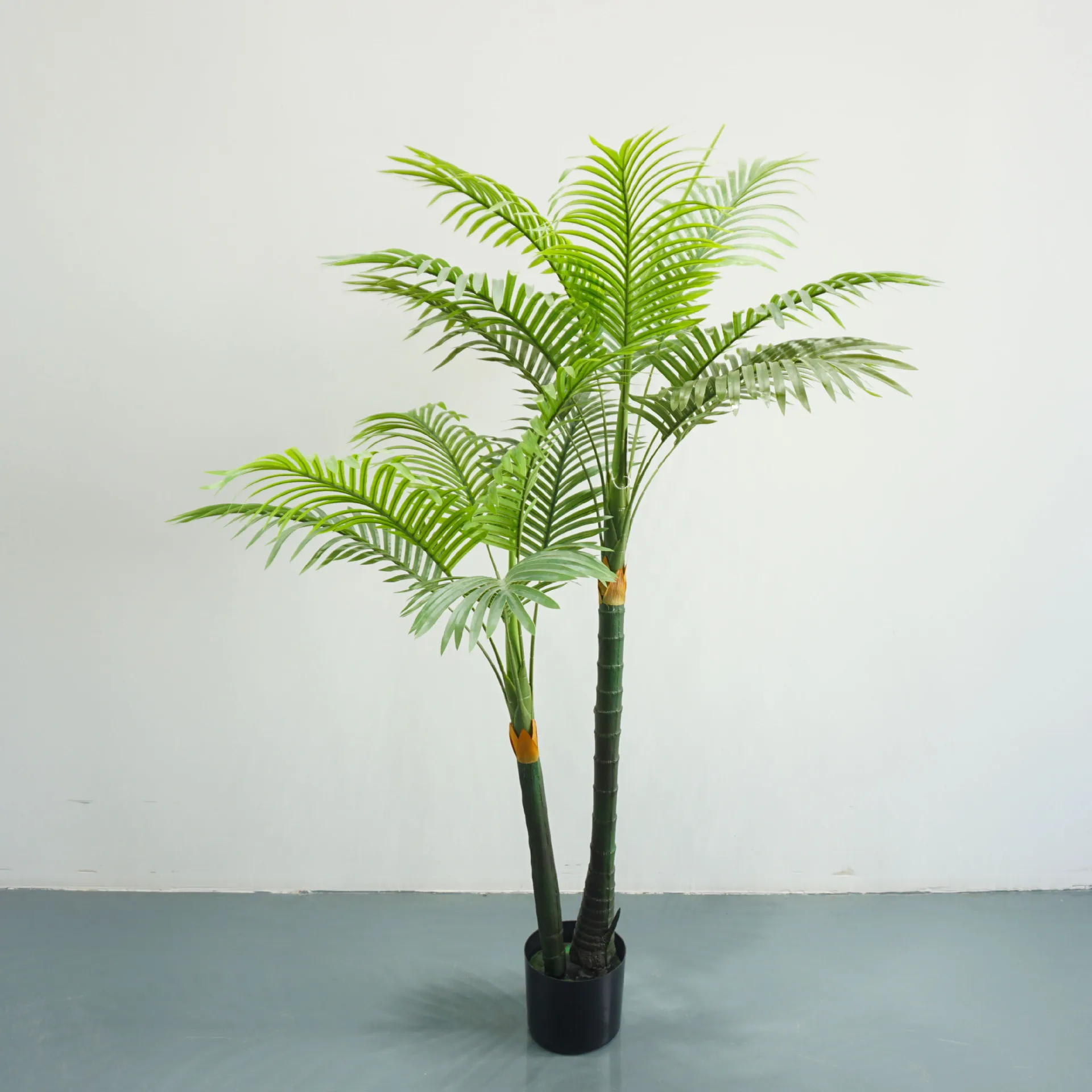 Wholesale 1.6m 2m Simulation fake  Anemone coconut palm tree artificial plant