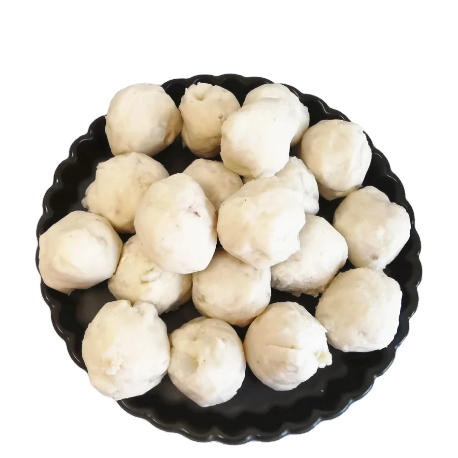Wholesale Food Fish Ball Surimi Products Traditional Frozen Cuttlefish Fish Ball