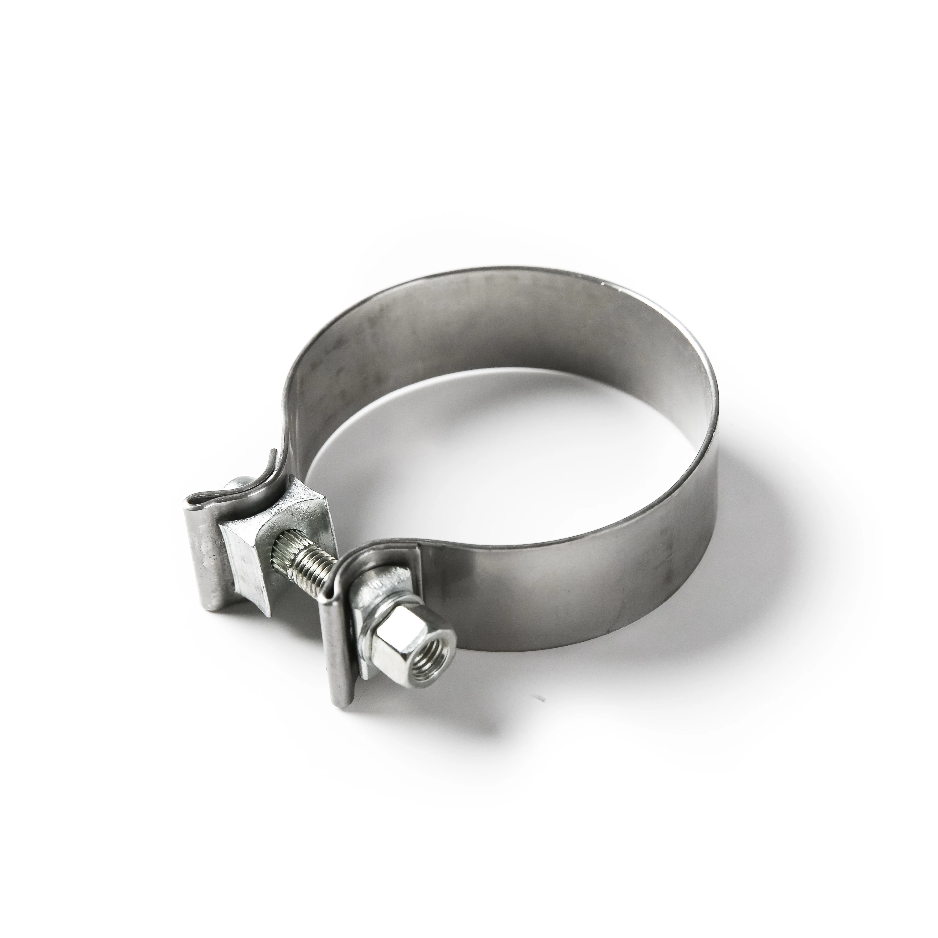 304 Stainless Steel exhaust clamp wholesale o type clamp for auto Auto part exhust pipe tube connect