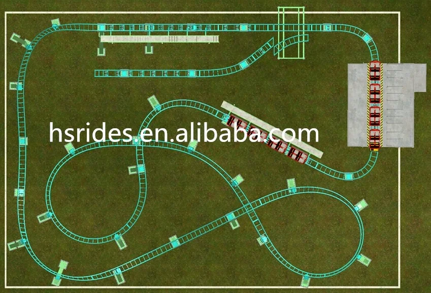 popular amusement park rides family Roller Coaster for sale