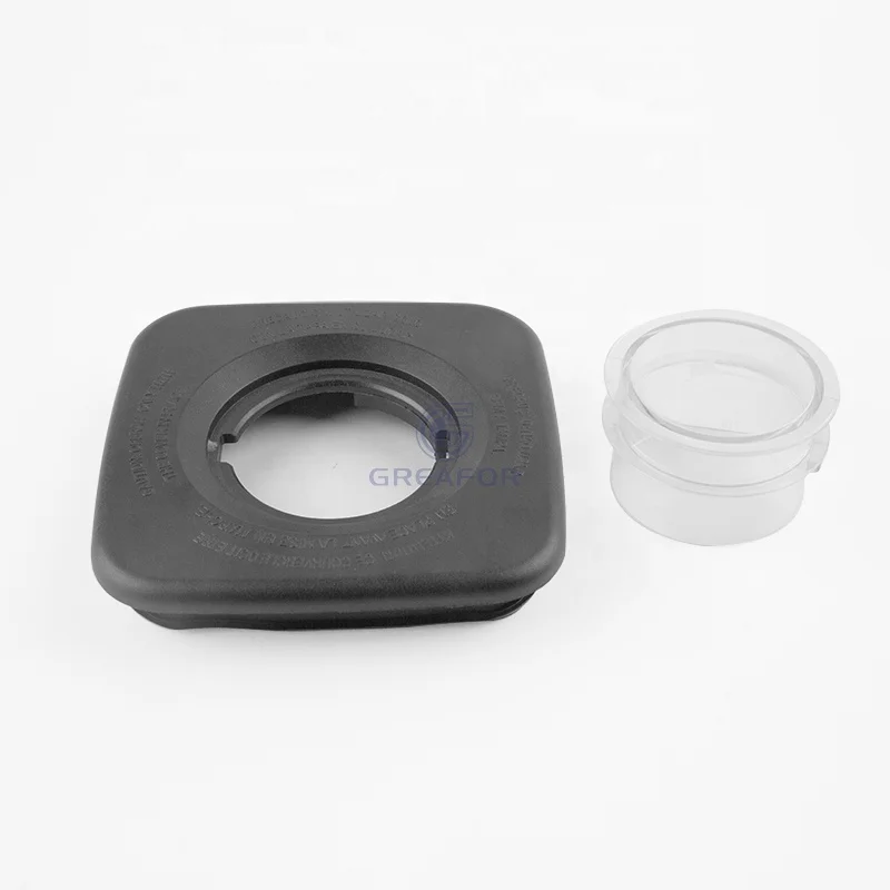 D061 Blender sets 4655 cover oste black color replacement square jar with plastic lid