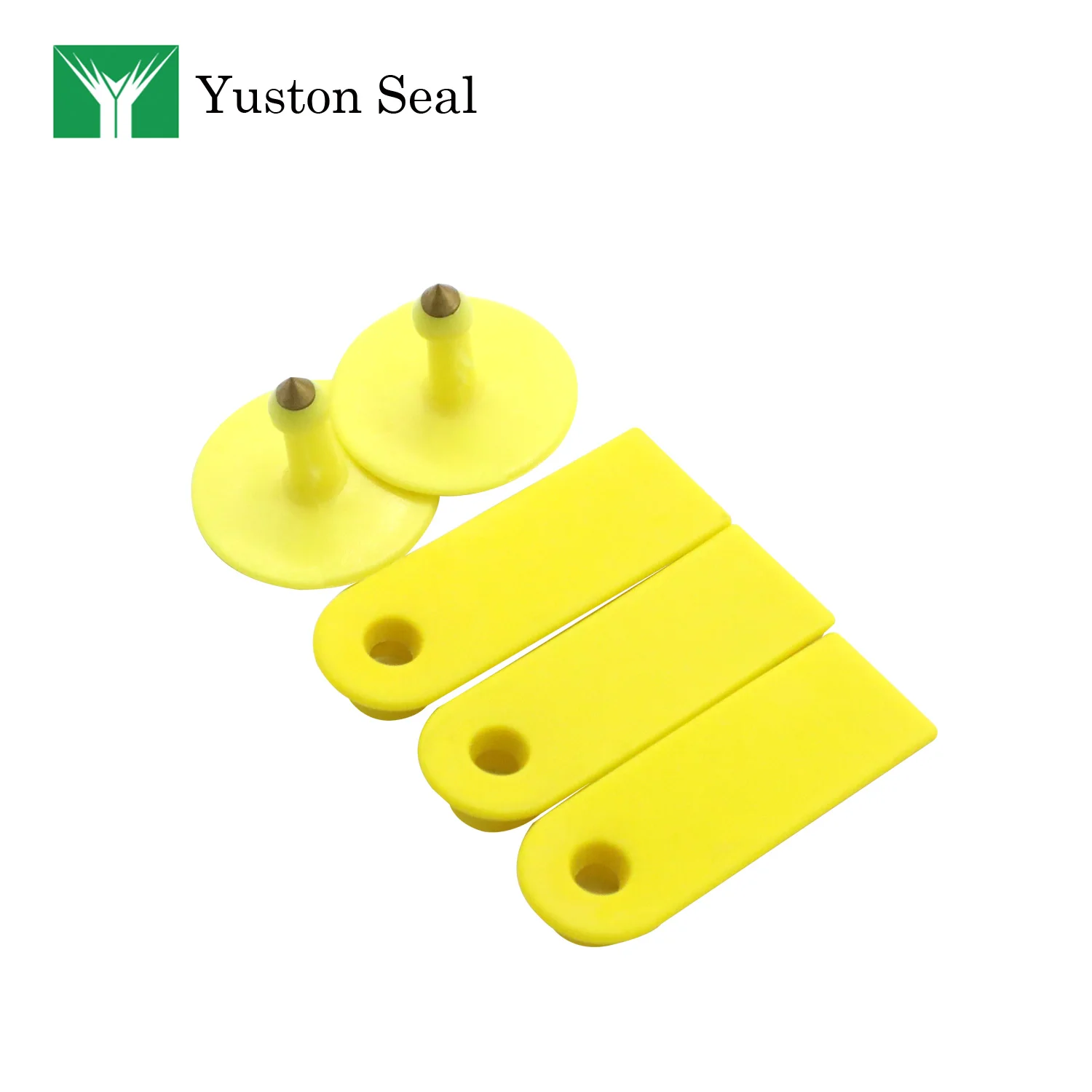 YTET 003 розовые и зеленые Ушные бирки для домашнего скота оптовая продажа бирок ушей крупного рогатого с