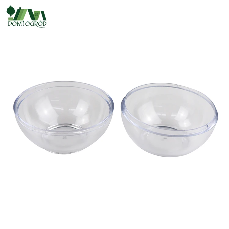 2021 hot sale  Food Grade Salad Box Wedding Candy Packaging Box Mousse Ball Transparent Hollow Ball Air Tight Container
