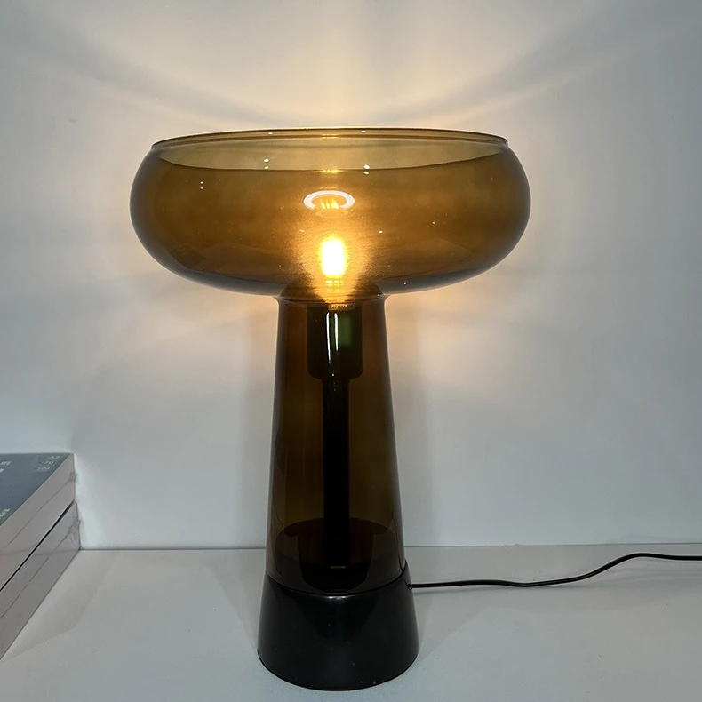 Modern Home Decor Lamps Glass Lamp Table Lamp For Living Room Bedroom Beside