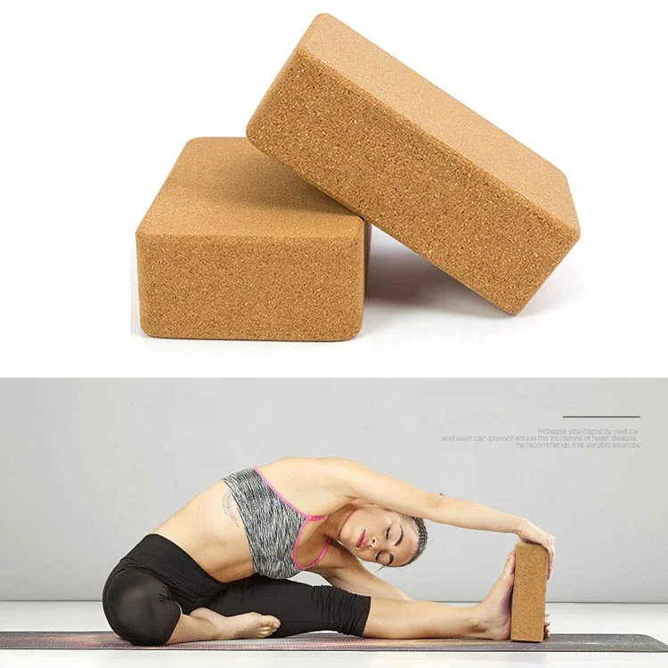cork yoga block  Wholesale custom Light Weight Non-Slip Foam Yoga Brick