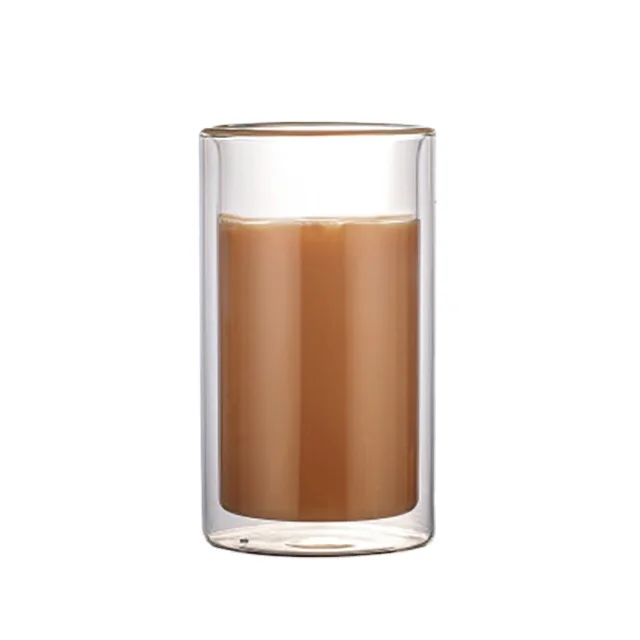 High quality coffee glass set Handcrafted Double Wall glass coffee cup
