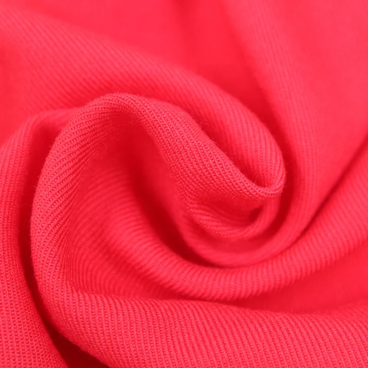 
New Approved 100% rayon twill dyed fabric with colors for ladies dress fabric 