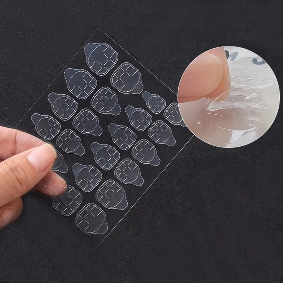 
Fingernail Art Nails Art Double Sided Adhesive Tape Cute Sticky False Nail Tips Adhesive Tapes Stickers 