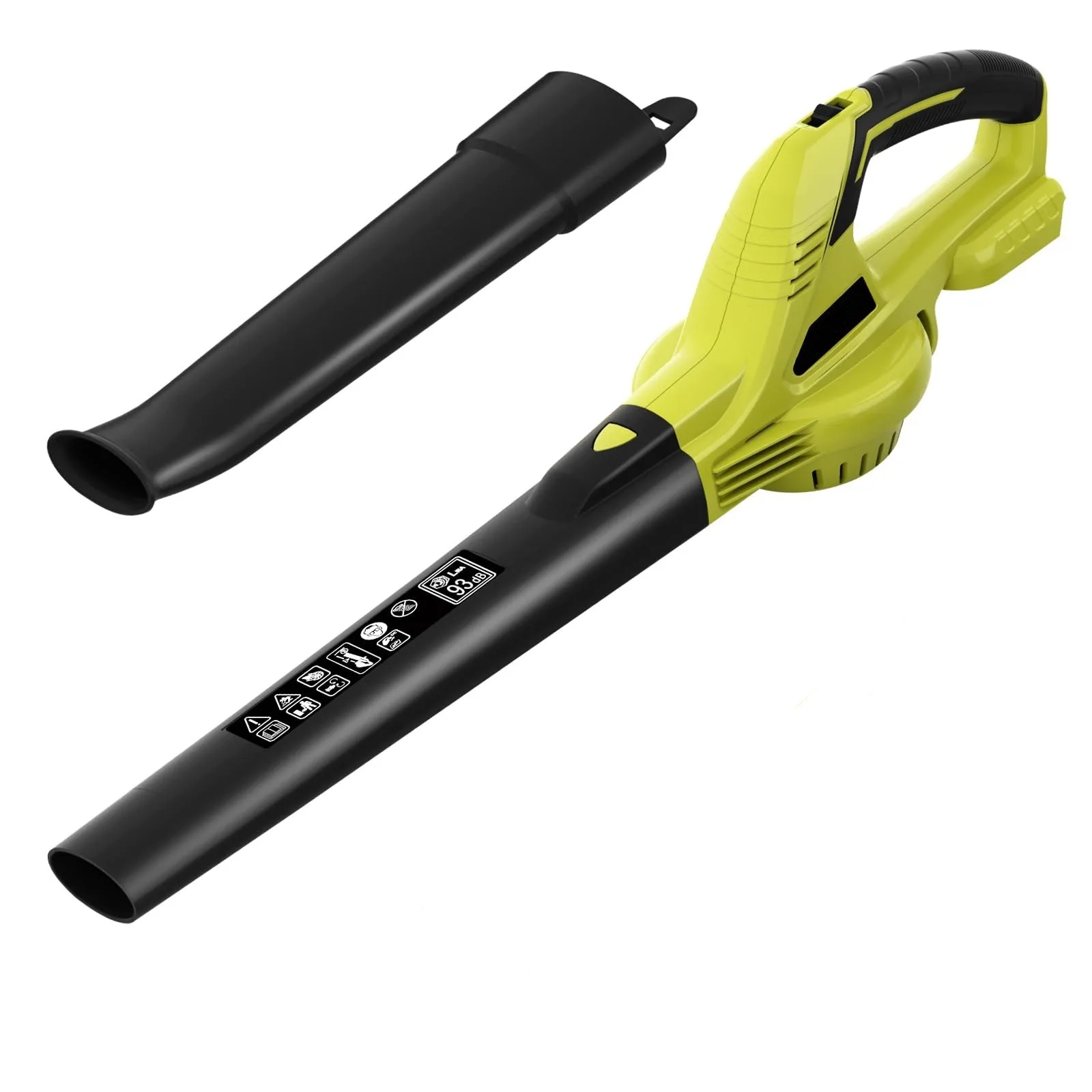 Cordless Blower High Power Lithium Blower Rechargeable Leaf Blower Portable Snow Removal Tool Storm Machine