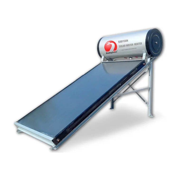 flat plate pressurized solar hot water heater