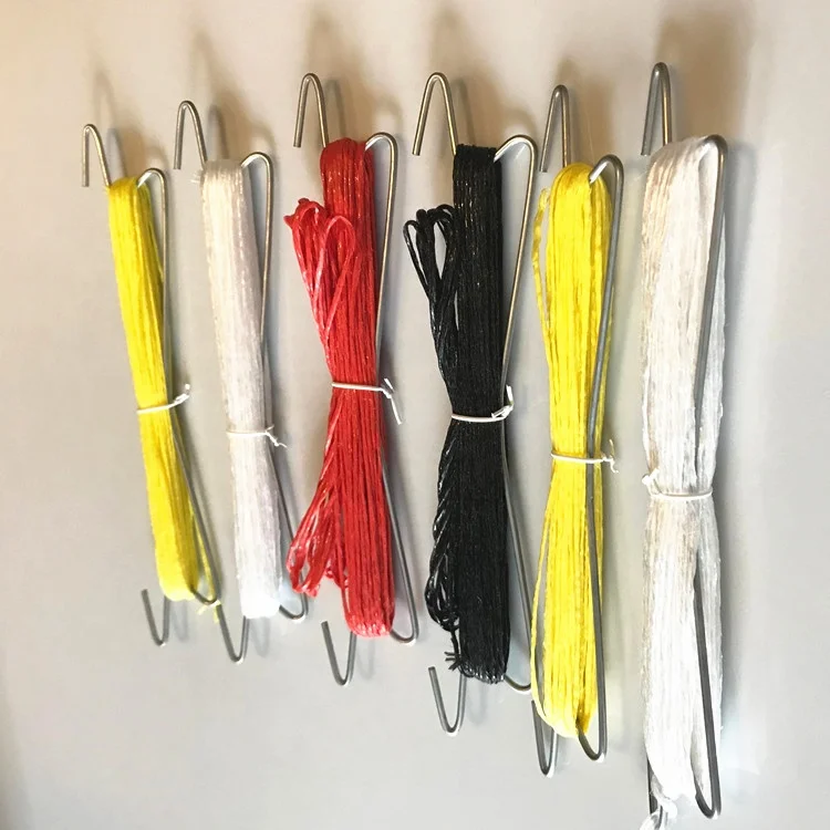 Hot Sale Galvanized Tomato Hooks Agricultural Tomato Hook With Roll Greenhouse Tomato Hook