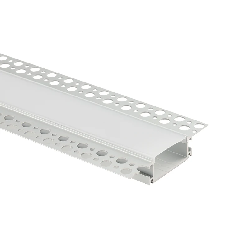 For Led Light Extrusion Housing Channel With PC PMMA Cover Endcaps Clip Led Strip Aluminum Profile