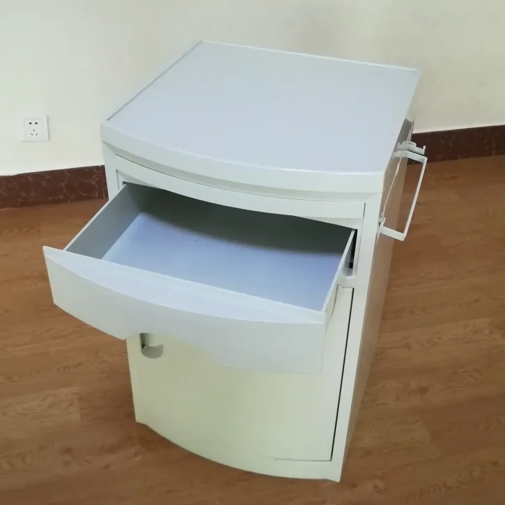 ABS medical bedside tables Plastic Storage Cabinet Locker