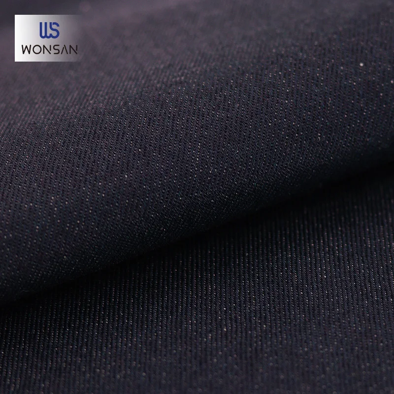 100%C Anti static Twill Denim Fabric Work clothes coat pants uniform fabric Breathable material Resistance to friction fabric