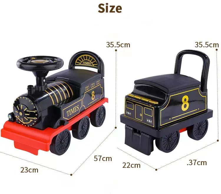 New products design electric ride on mall mini train blue cars with track slide multiple functions  for children kids babies
