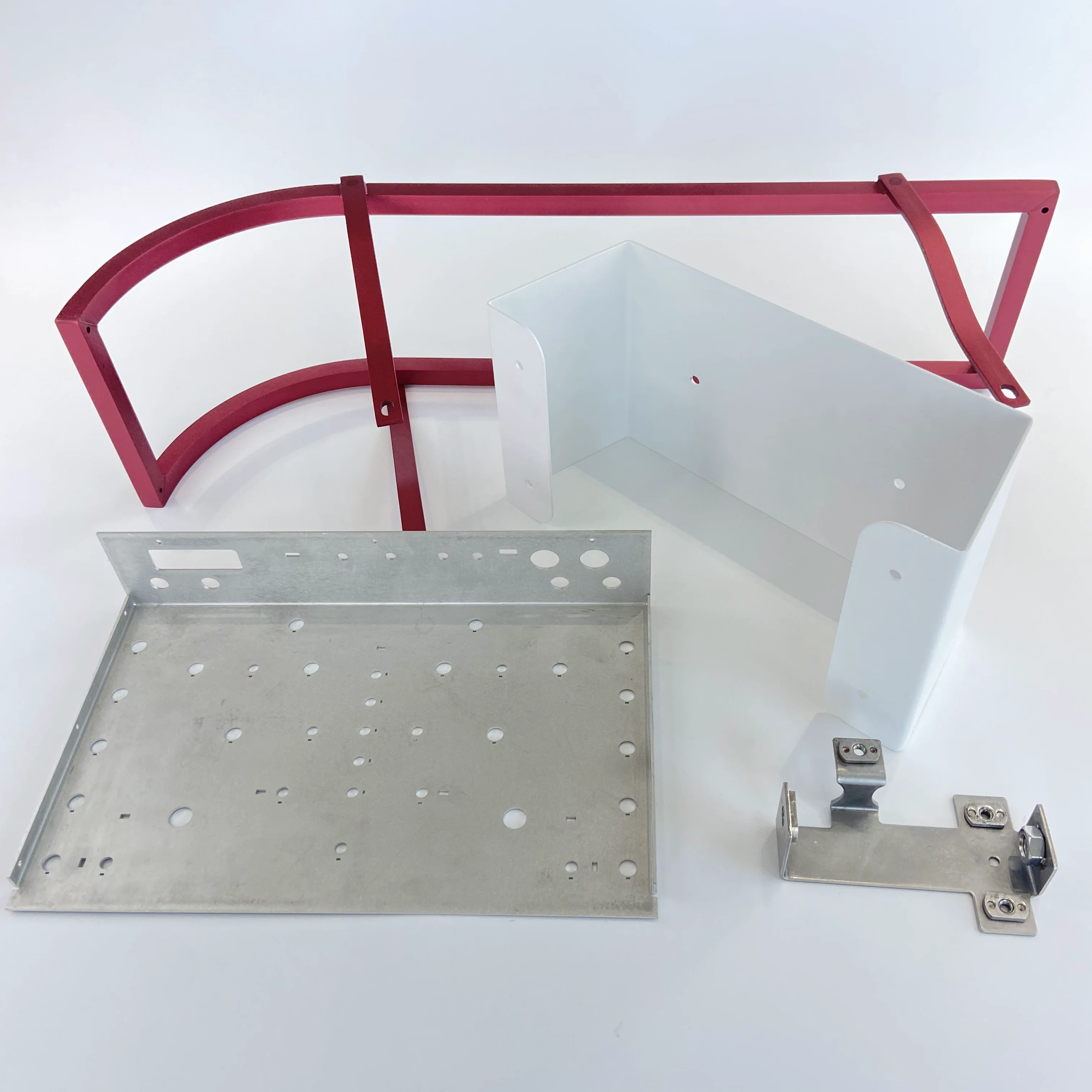 OEM aluminum fabrication die casting mold sheet metal shearing products stamping part plates tube bending
