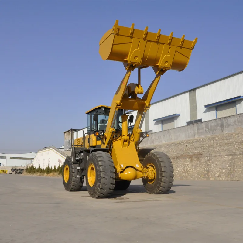 Grass and wood grabbing loader  New medium and large engineering 4WD loader hot sale