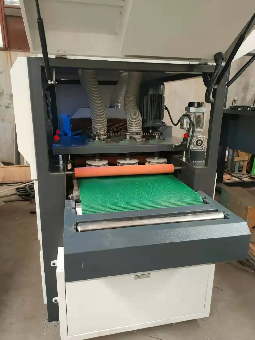 SF630-4P Автоматическая комбинации двери шкафа Диск щетка для ногтей шлифовальный станок