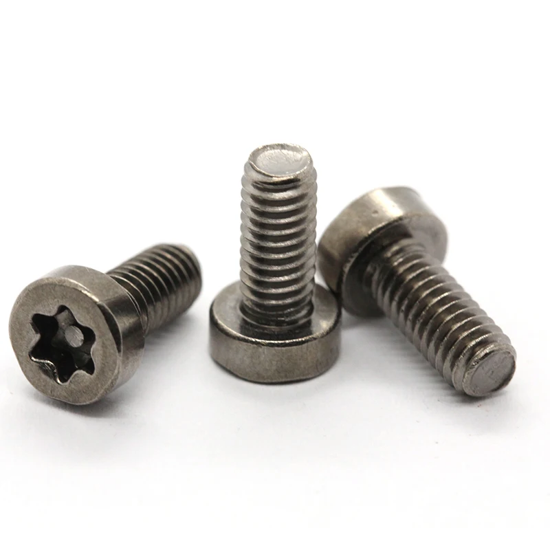 Torx m2.63 резьбонарезной винт безопасные противоугонные винты tox plum fute pan head плоский хвостовой со стойкой