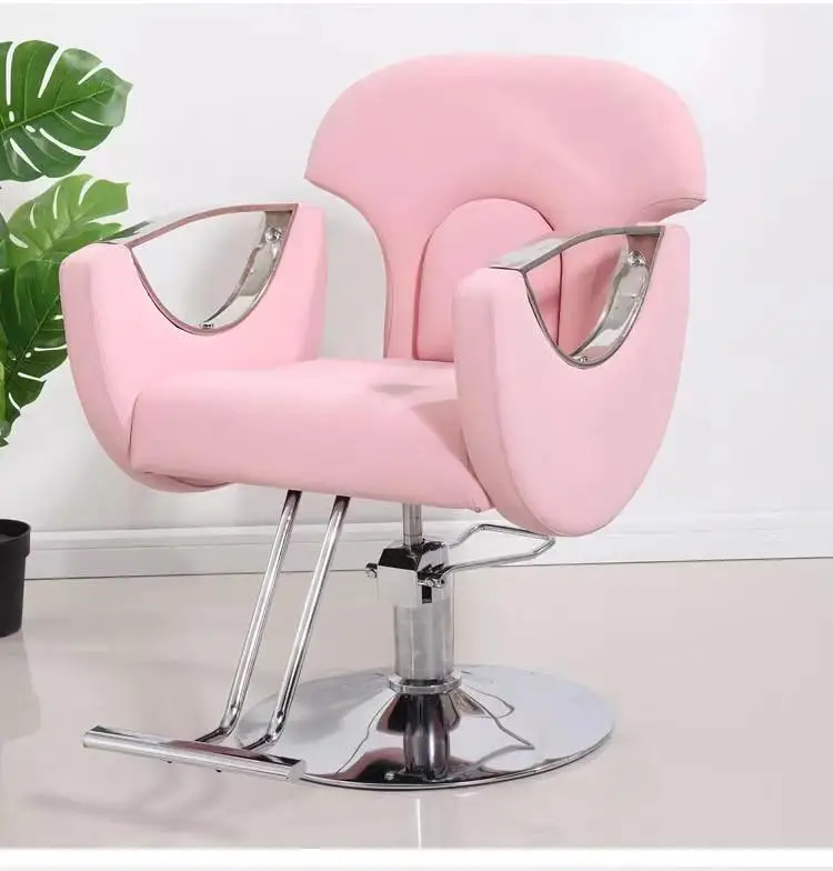 Adjustable Barber shop Electric special lifting hair cutting chair internet celebrity   barber hair salon chair  beauty chair
