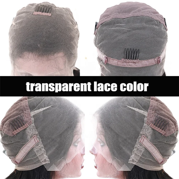 
Hot Beauty Thin Transparent Hd Lace Frontal Virgin Cuticle Aligned Hair HD Full Lace Human Hair Wigs HD Lace Wig 