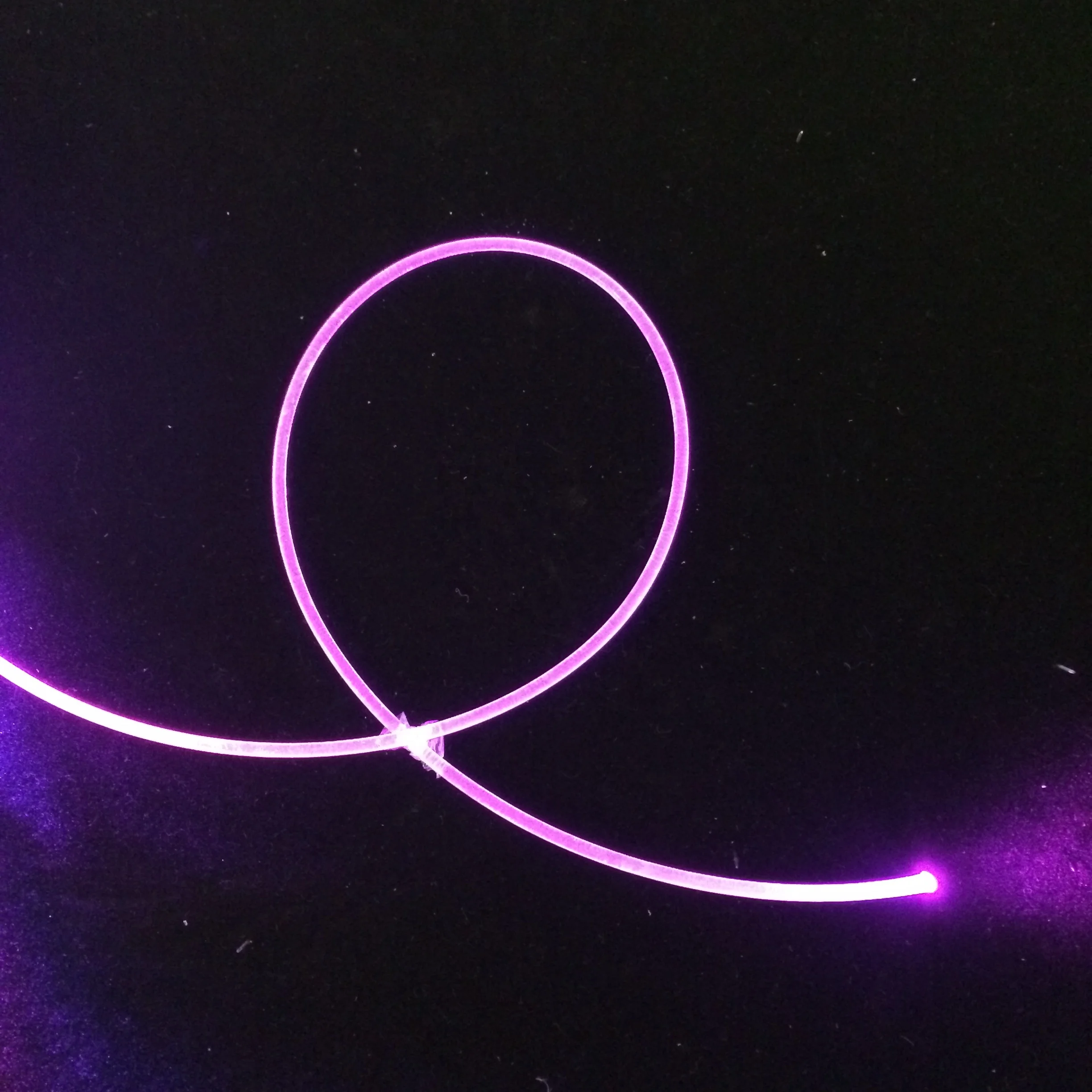 3mm side light glow optic fiber