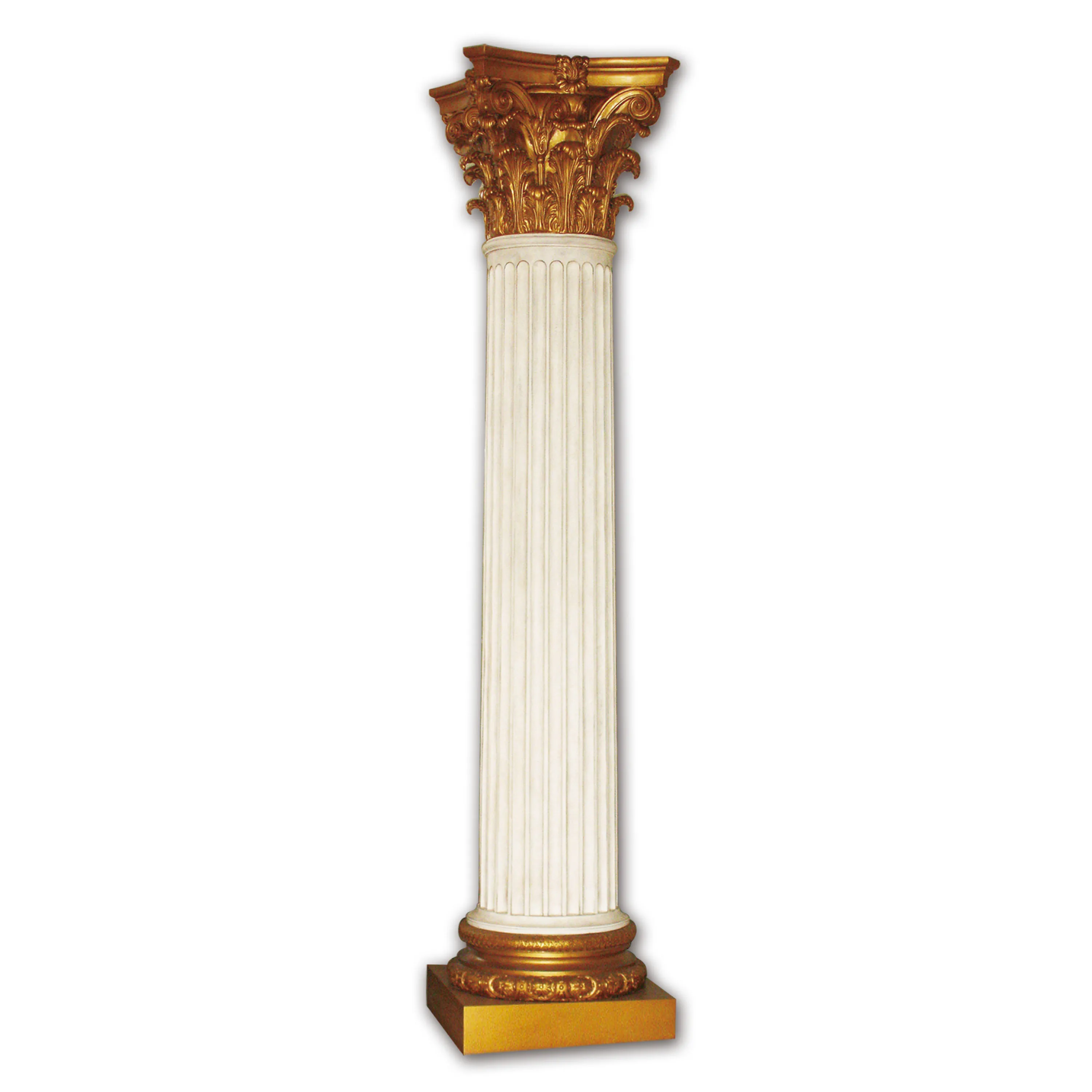 Decorative artificial marble roman pillar column for palace