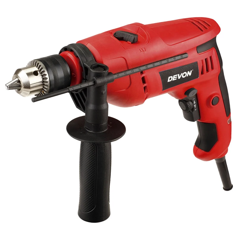DEVON Electric Drill Impact Drill High Power In Drilling Screw Furniture Installation