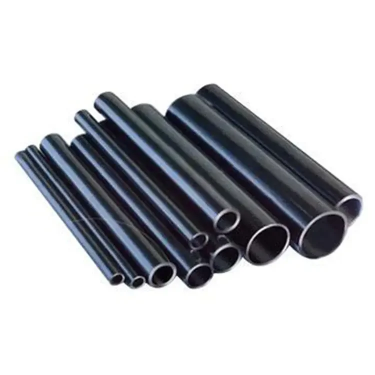 China Factory Price GB ASTM Q235 Q346 A36 1.2mm Thickness Hot Rolled Black Hollow SMLS Seamless Steel Pipe