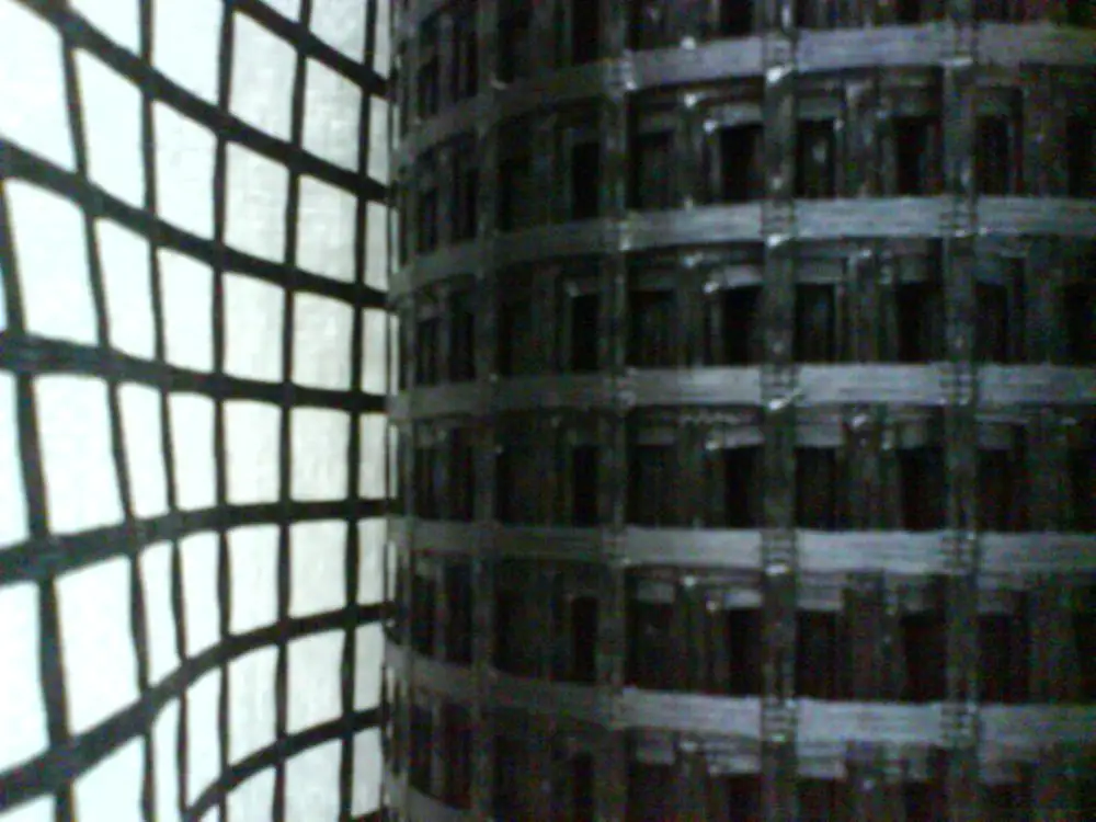 High Strength polyester geogrid for road