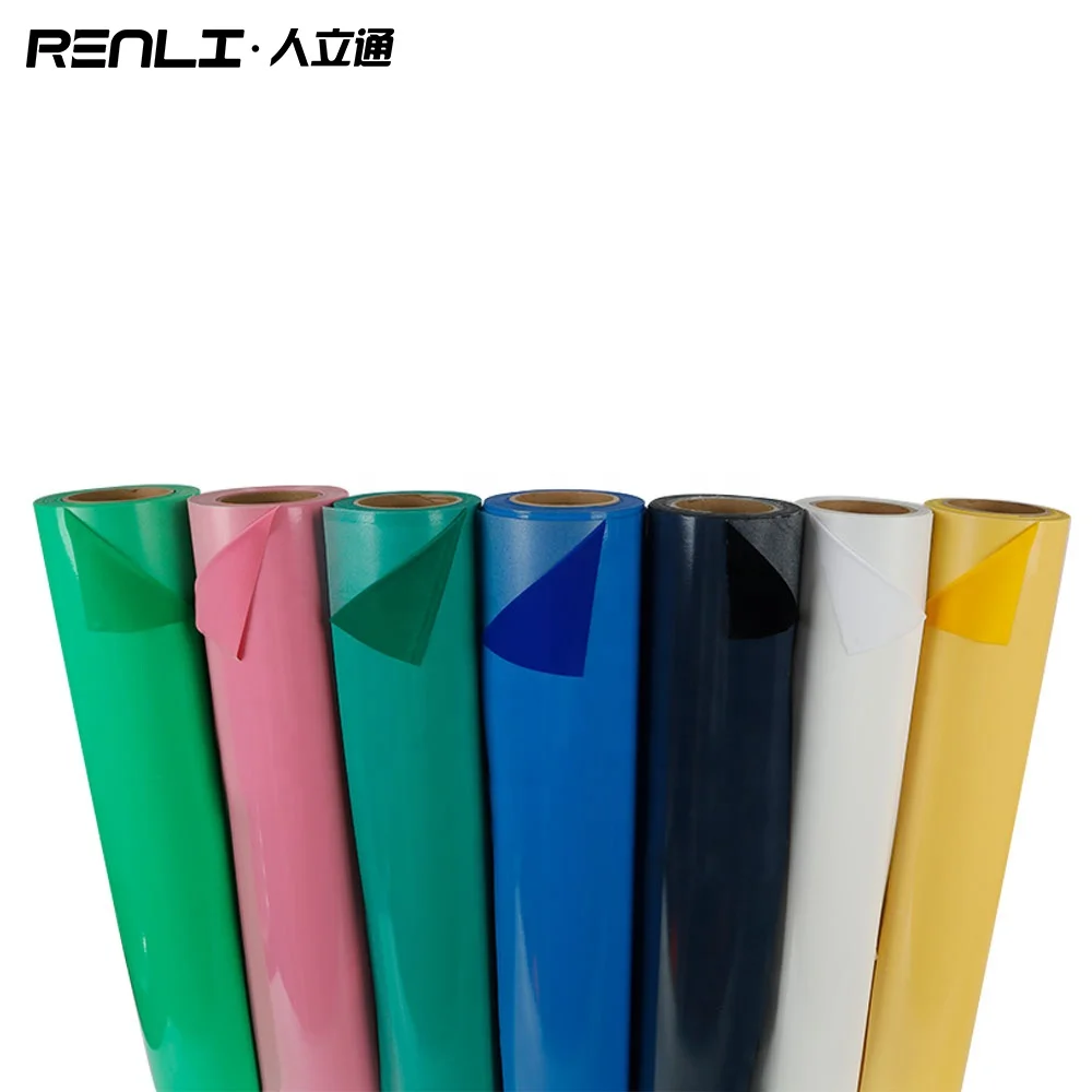 Wholesale price easyweed and cut htv vinyl flocking flex film PU flock heat transfer vinyl iron on vinyl for clothing DIY