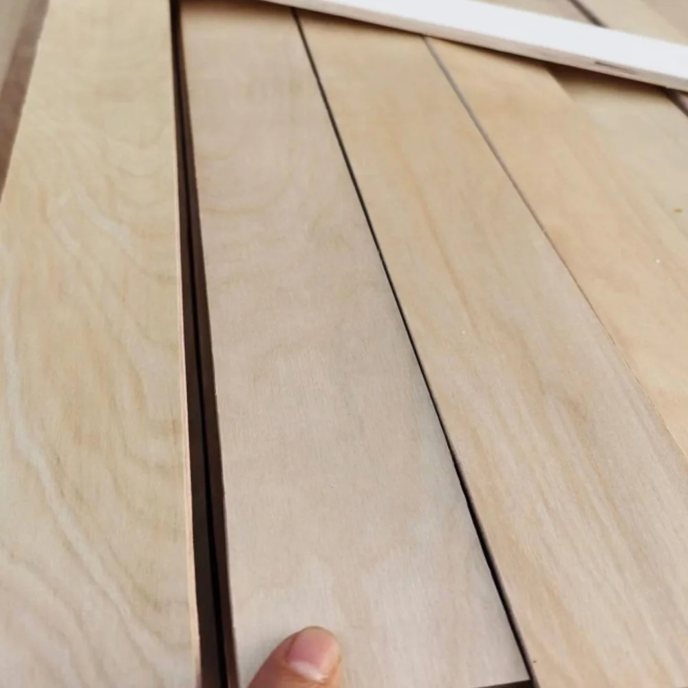Cheaper Price Flat Birch Wood Bed Slats