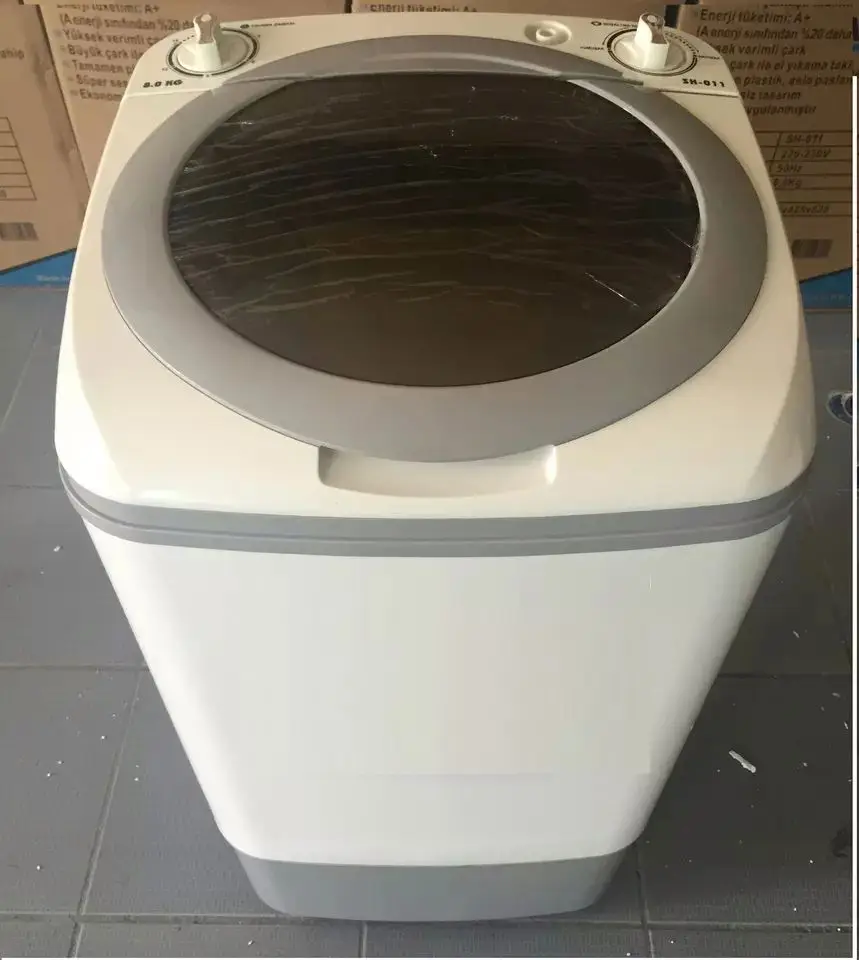 7KG Plastic Top Cover Single Tub Washer Single Tub Mini Washing Machine