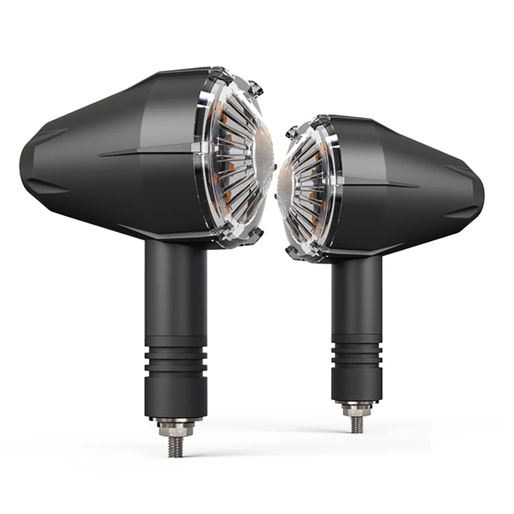 12V IPX6 vortex daytime warning ABS waterproof motorcycle turn signal led light