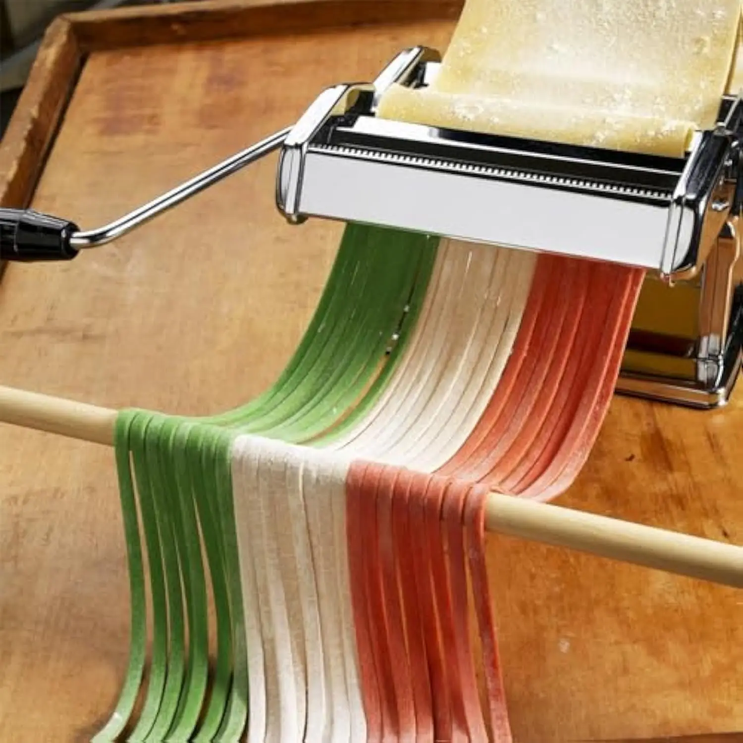 LOW MOQ Efficient Durable Bamboo Pasta Drying Rack For food factories