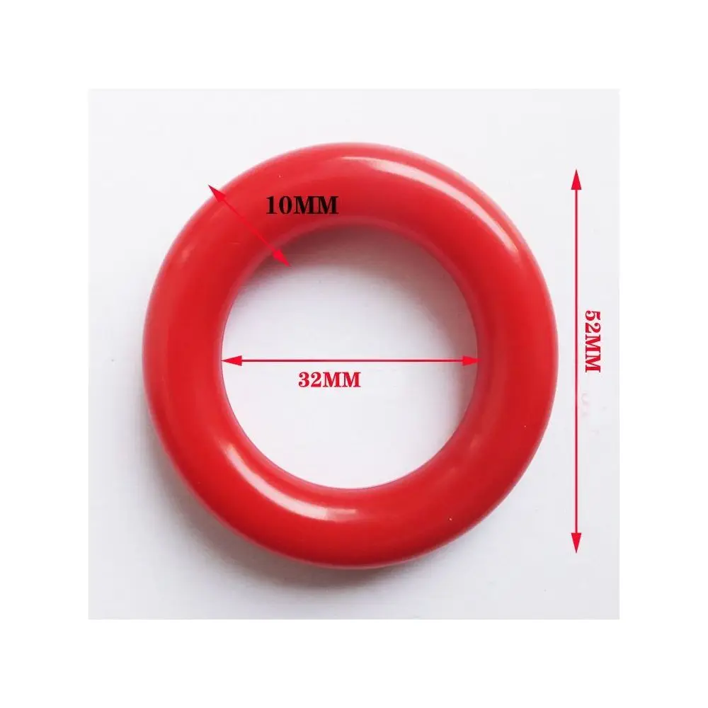 Wholesale Custom Multi Shape Round Plastic Circle Ring ABS Toys For children
