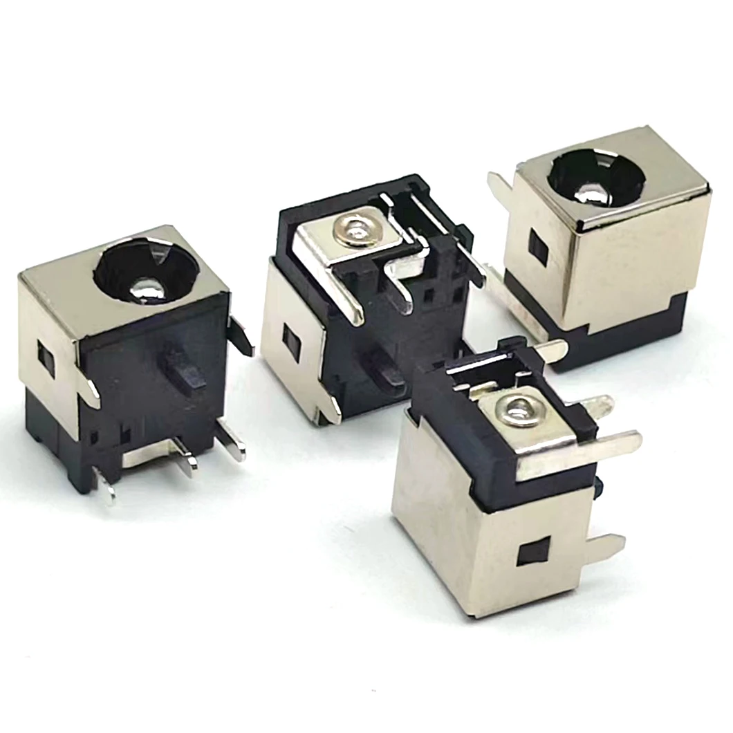 DC Power Plug Male Connector with Bare Leads OD: 5.5mm ID: 2.5mm dc power jack connector