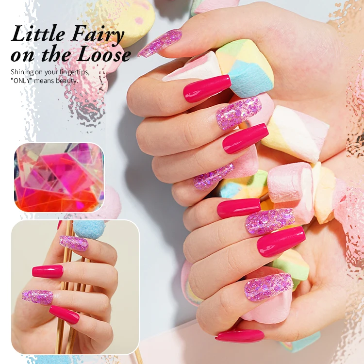 China High Quality UV Gel Nails Suppliers OEM Design Cheap Crystal Sugar Cullet Gel