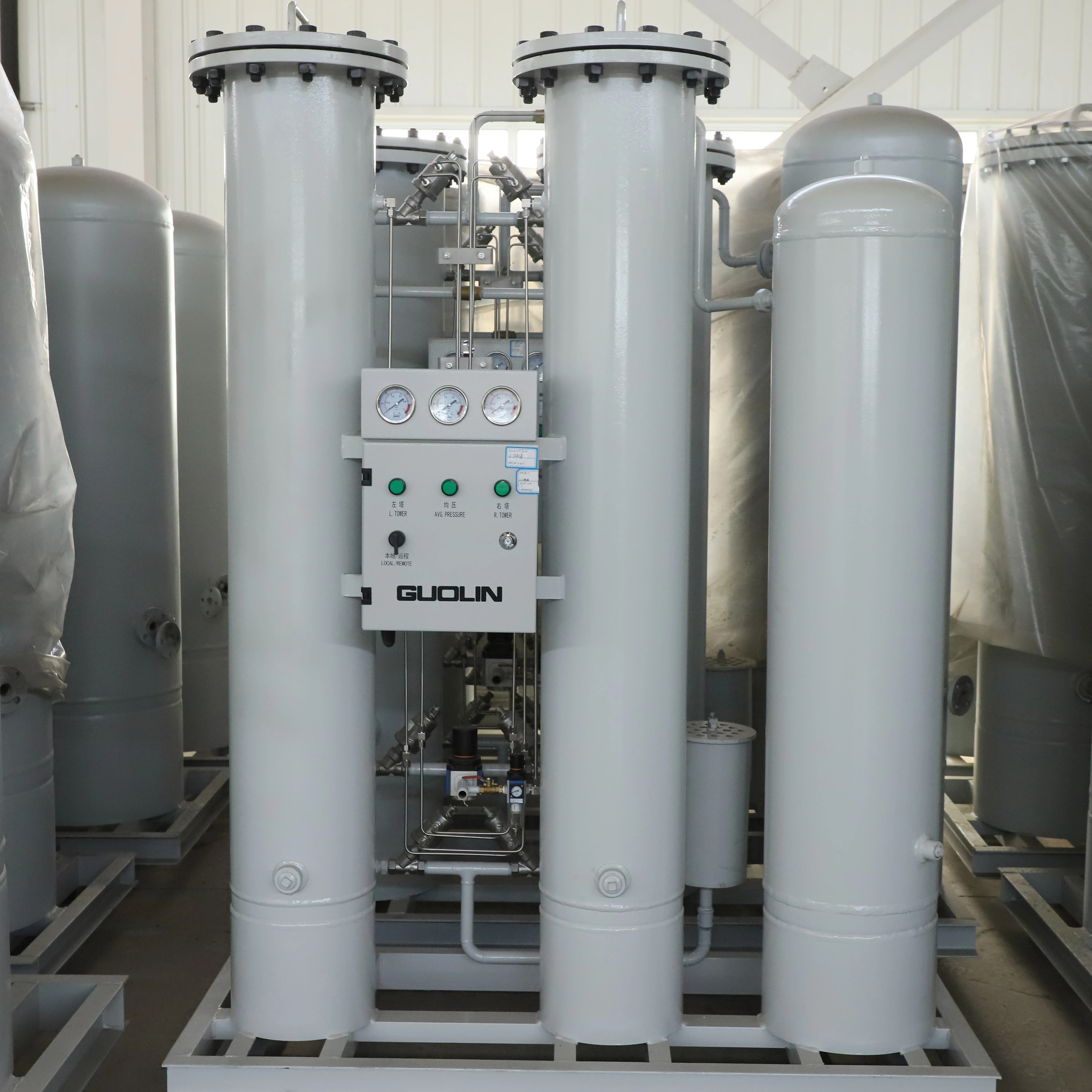 GUOLIN 2nm3/h 3nm3/h 4nm3/h 5nm3/PSA oxygen generator super large industrial supporting ozone generator purity 93% oxygen