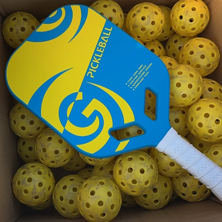 Hot Selling Usapa Approved Paddle Pickleball Customizable 10-16mm Honeycomb Glass Fiber Pickleball Paddle for Any Occasion