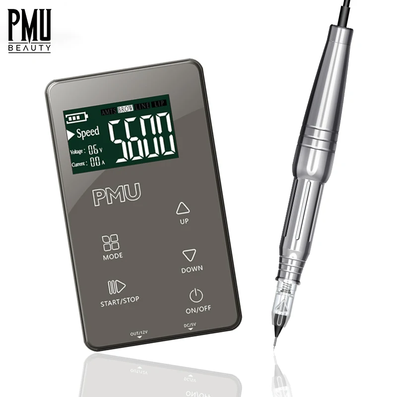 PM BEAUTY Professional digital eyebrow eyeliner lips Permanent Makeup Machine Kit PRO microblading Machine